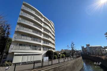 落合公園ハウスの外観（西側から）