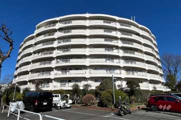 落合公園ハウスの外観（南側から）