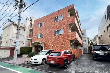 牛込台永谷マンションの外観（北西側から） 　