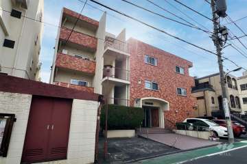 牛込台永谷マンションの外観（北側から）