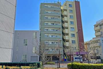 中銀落合マンションの外観（北西側から）