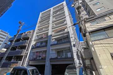 城見マンションの外観（南東側から）