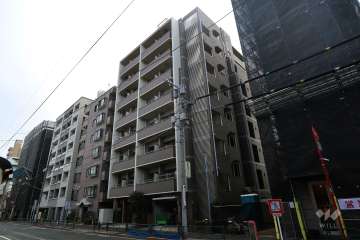 デュオステージ新宿中落合の外観（北西側から）