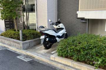 バイク置場