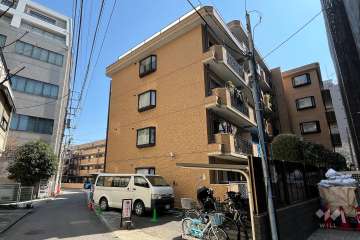 ライオンズマンション下落合の外観（北西側から）