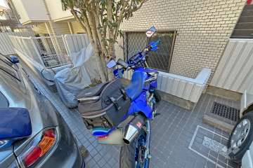 バイク置き場