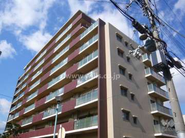 メロディーハイム立花の外観（南東側から）