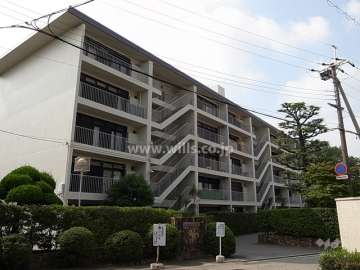 花屋敷ハイツの外観（北東側から）