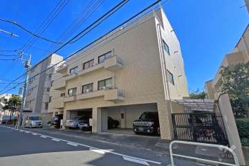 市ヶ谷納戸町ハイデンスの外観（北西側から）