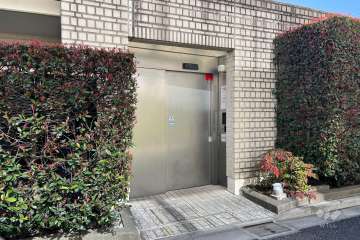 駐輪場の出入り口