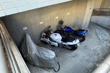 バイク置場