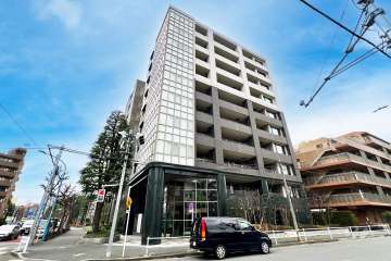 レクセル高田馬場の外観（北西側から）