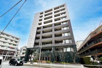 レクセル高田馬場の外観（南西側から）