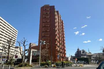 ハイホーム本陣の外観（南西側から）