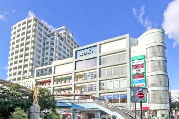 パルティK2 南ハイツの外観（店舗部分）