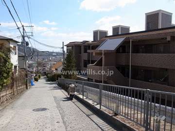 ワコーレ雲雀丘花屋敷の外観（北西側から）