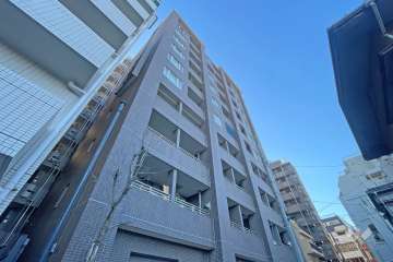 シティハウス新宿柏木の外観（北西側から）