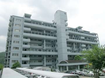 移瀬ガーデンハイツの外観（北側から）