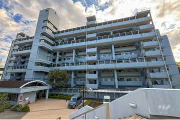 移瀬ガーデンハイツの外観（北側から）