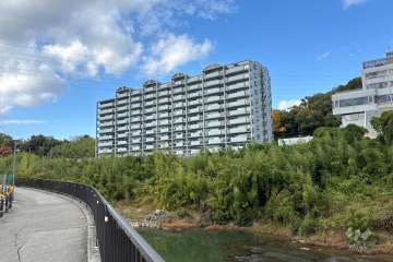 移瀬ガーデンハイツの遠景