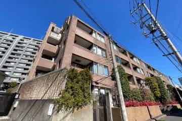 クレッセント新宿柏木の外観（南側から）