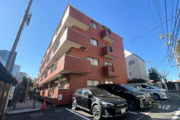 新幸ハイムの外観（南東側から）