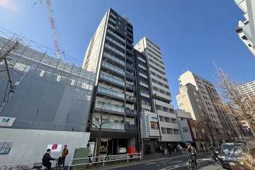 ガリシア新宿ノースの外観（南東側から）