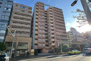 ジェイパーク神楽坂の外観（北東側から）