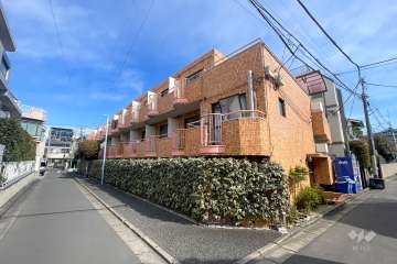 グレイス阿佐ヶ谷の外観（南西側から）