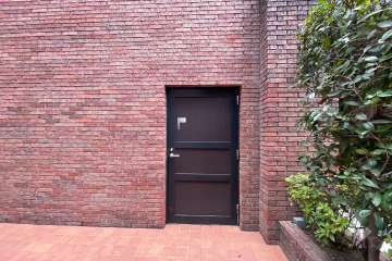 駐輪場の出入り口