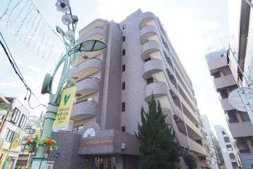 アビテ南阿佐ヶ谷の外観（北側から）