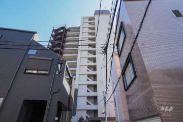 南阿佐谷ハイツの外観（北西側から）