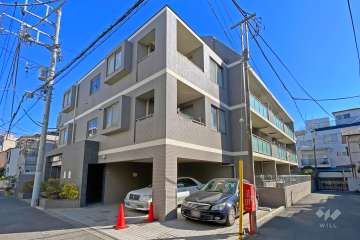 プロステージ阿佐ヶ谷の外観（南西側から）