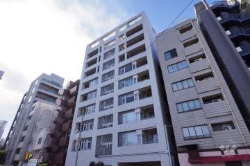 ウィルローズ阿佐ヶ谷の外観（北東側から）