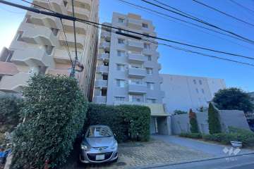 アクシアス阿佐ヶ谷の外観（北東側から）