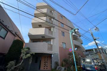 ルピナス阿佐ヶ谷の外観（南西側から）
