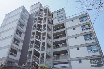 阿佐ヶ谷コーポラスの外観（北東側から）