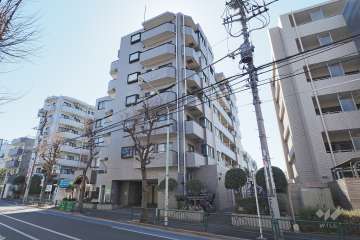 ライオンズマンション阿佐ヶ谷第２の外観（北西側から）