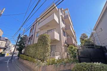 阿佐ヶ谷パークハウスの外観（南西側から）