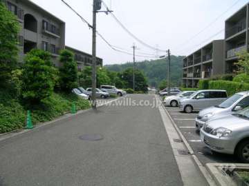 敷地内の駐車場