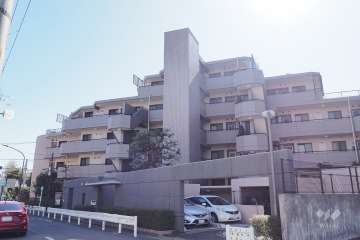 井草パークハウスの外観（北西側から）