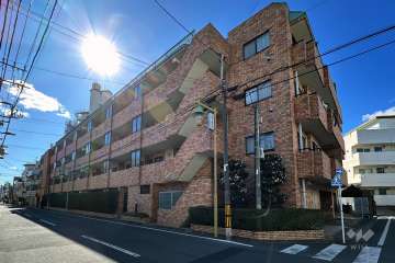 パルメゾン杉並の外観（北東側から）