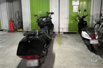 バイク置場