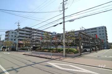 エンゼルハイムパークステージ1番館の外観(北西側から)