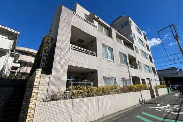 ラコント永福の外観（南西側から）