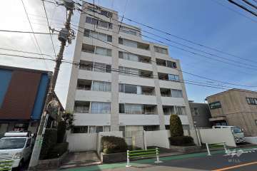 グランドメゾン永福町の外観（南東側から）