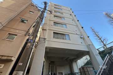 ニューキャッスル荻窪マンションの外観（南東側から）