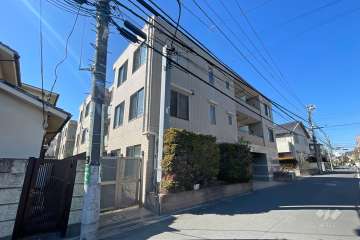 アクティス荻窪２丁目エスティーロの外観（南東側から）