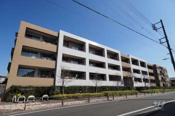 パークハウス荻窪の外観（北西側から）