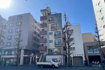 サンライズ荻窪（荻窪3丁目）の外観（北側から）